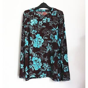 JOHNNY WAS The Janie Favorite Fitted Long Sleeve Tee, Size XXL